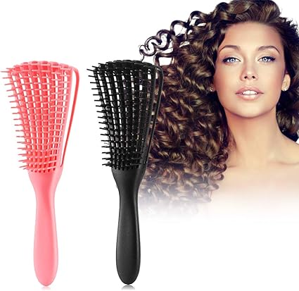 Brosse pour cheveux bouclé